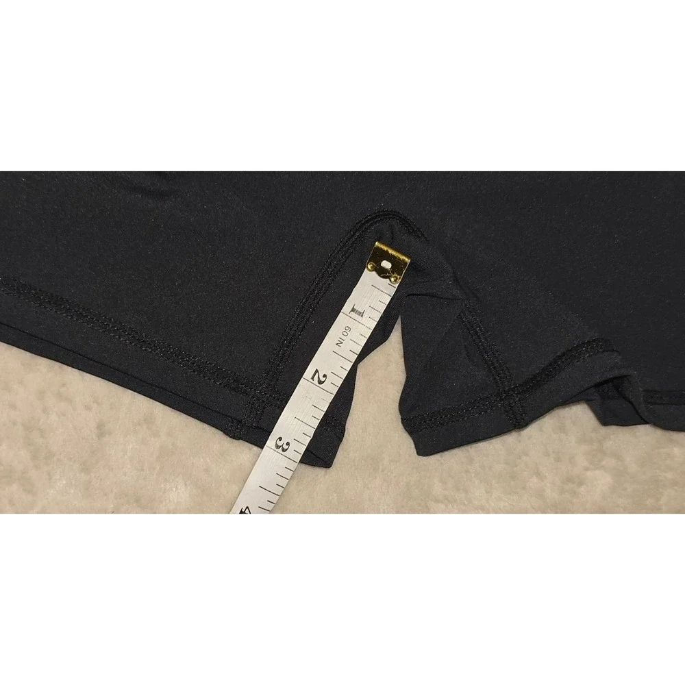 Halara ‎ Biker Short Shorts Women's S Black Pockets 3